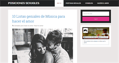 Desktop Screenshot of posicionessexuales.net